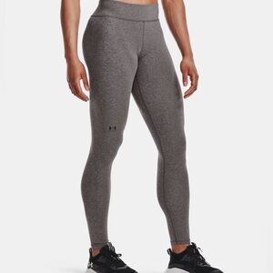 NWT Under Armor Coldgear Authentics Leggings Women’s Large Gray Retail $55